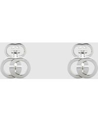 Gucci - Interlocking Cufflinks - Lyst