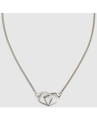 Gucci - Collar Staffa Con Colgante - Lyst