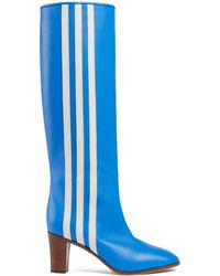 Gucci Adidas X Women's Knee-high Boot - Blauw