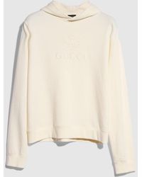 Gucci - Cashmere Jersey Sweatshirt With Embroidery, Ready-To-Wear - Lyst