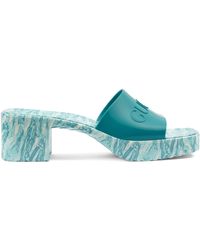 Sandalias Giuseppe Zanotti | Vanilla Soft Punk Verde Mujer ⋆ Mario Schober