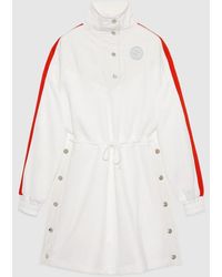 Gucci - Technical Jersey Dress With Web - Lyst