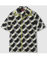 Gucci - Printed Light Cotton Poplin Shirt, Ready-To-Wear - Lyst