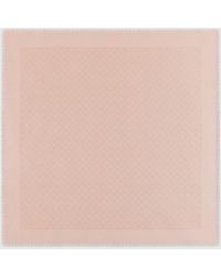 Gucci - Gg Cotton Silk Jacquard Shawl - Lyst