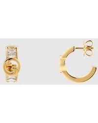 Gucci - Blondie Crystal Mini Earrings - Lyst