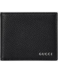Gucci - Cartera Bi-Fold Con Logotipo - Lyst