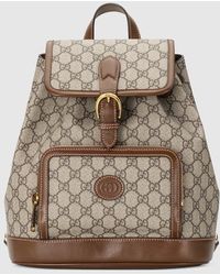 Gucci - Backpack With Interlocking G - Lyst