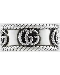 Gucci - Double G Ring - Lyst