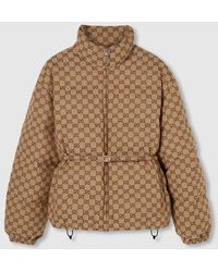 Gucci - Gg Canvas Bomber Jacket - Lyst