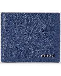 Gucci - Bi-fold Wallet With Logo - Lyst