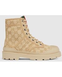 Gucci - Boot With Web - Lyst