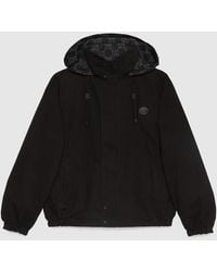 Gucci - Reversible Gg Ripstop Nylon Jacket - Lyst