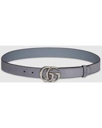 Gucci - Cinturón Gg Marmont Estrecho, Talla 100 - Lyst