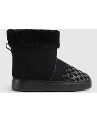 Gucci - Boot With Merino Wool Lining - Lyst