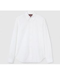 Gucci - Cotton Poplin Shirt With Embroidery - Lyst
