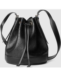 Gucci - Venice Small Bucket Bag, Leather - Lyst