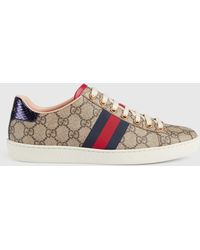 Gucci Low-top sneakers for Women | Online Sale up to 56% off | Lyst