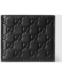 Gucci - Gg Emblem Coin Wallet - Lyst