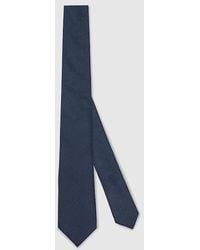 Gucci - Cotton Tie - Lyst
