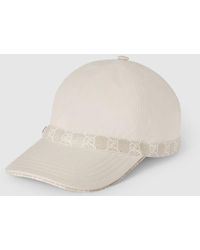 Gucci - Cotton Baseball Hat With Double G, Cotton - Lyst