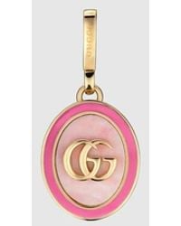 Gucci - Ciondolo Con Motivo Doppia G - Lyst