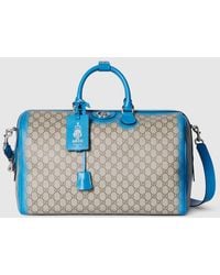 Gucci - Bolsa De Viaje Con Gg Mediana - Lyst