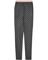 black gucci leggings