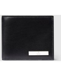 Gucci - Portefeuille À Rabat Avec Étiquette En Métal - Lyst
