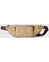 Gucci - Flatpack Large Belt Bag, Gg Canvas - Lyst