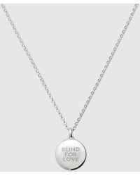 Gucci - Collier Avec Pendentif Blind For Love - Lyst
