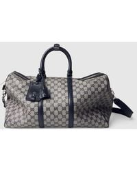 Gucci - Essence Classic Medium Duffle Bag, Gg Canvas - Lyst