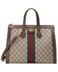 Gucci Cabas Ophidia GG petite taille - Vert