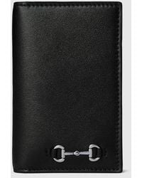 Gucci - Porte-Cartes Long Avec Détail Mors - Lyst