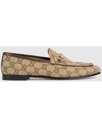 Gucci - Jordaan Gg Motif Loafers - Lyst