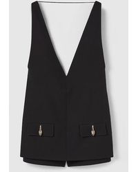Gucci - Crêpe Wool Silk Jumpsuit With Tiger, Ready-To-Wear - Lyst