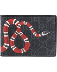 gucci snake mens wallet
