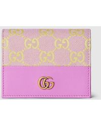 Gucci - GG Bifold Card Case - Lyst