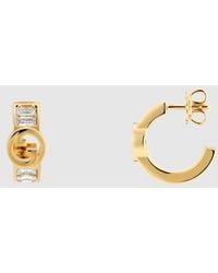 Gucci - Blondie Crystal Mini Earrings - Lyst