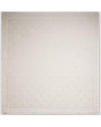 Gucci - Double G Silk Wool Shawl, Wool - Lyst