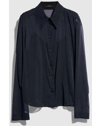 Gucci - Silk Stretch Chiffon Shirt - Lyst