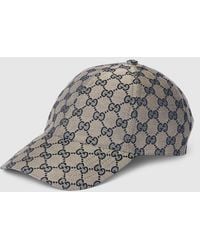 Gucci - Gg Cotton Canvas Baseball Hat - Lyst