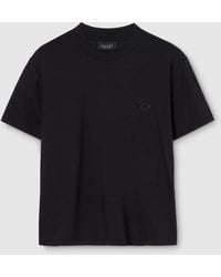 Gucci - Rayon Jersey T-Shirt With Embroidery - Lyst