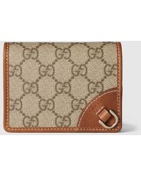 Gucci - Kleine Gg Emblem Brieftasche - Lyst