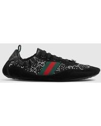Gucci - Zapatilla Shift Gg Cristales Para Mujer, Talla - Lyst