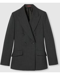 Gucci - Double-Breasted Wool Jacket - Lyst