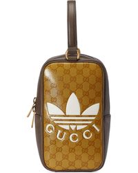 Gucci Adidas X Mini Top Handle Bag - Brown