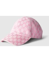 Gucci - Gg Cotton Canvas Baseball Hat - Lyst