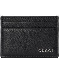 Gucci - Card Case With Logo - Lyst