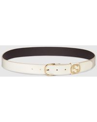 Gucci - Belt With Round Buckle, Size 100 - Lyst