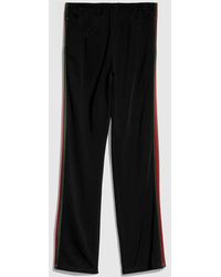 Gucci - Viscose Jersey Sportswear Pants With Web, Size M, Ready-To-Wear - Lyst